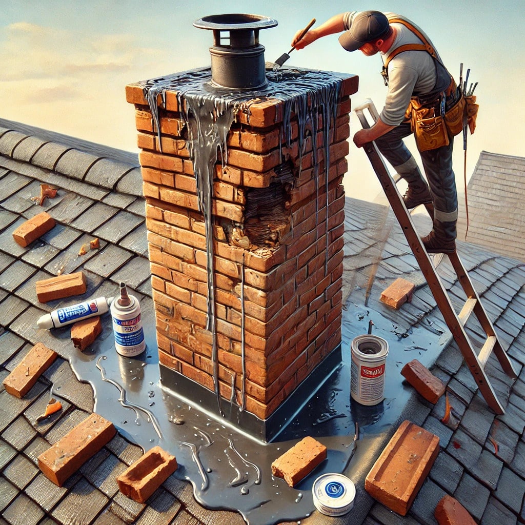 Professional Chimney Leak Repair Melvindale MI - Expert Water Damage Prevention by Chimney Sweep Melvindale